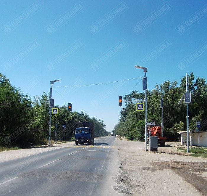 Телемеханика оснастила пешеходные переходы Волгоградской области автономным 12-вольтовым оборудованием!