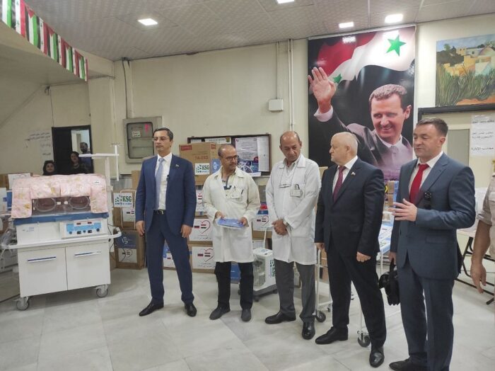 Делегация Союза машиностроителей России доставила новое оборудование сирийским медикам