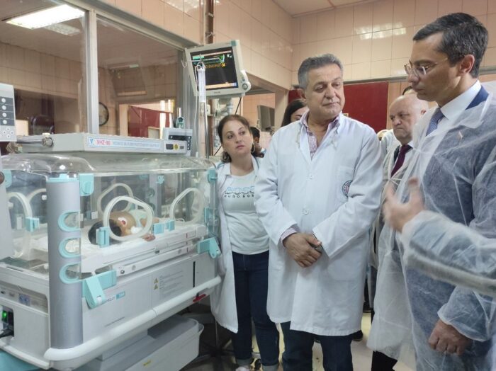 Делегация Союза машиностроителей России доставила новое оборудование сирийским медикам