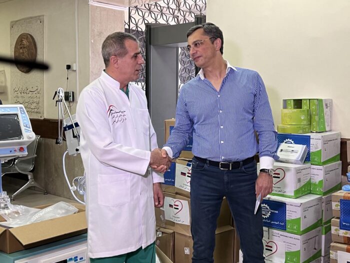 Больница Сирии получила оборудование и медикаменты от СоюзМаш на пять миллионов рублей